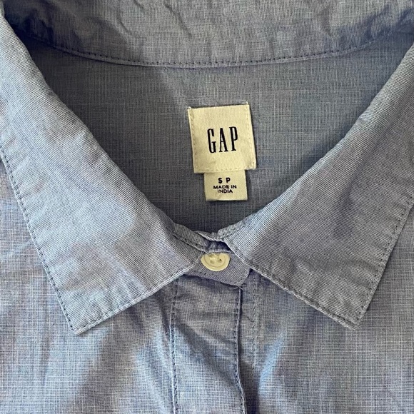 GAP Chambray Long-Sleeve Men’s Shirt - Size Small - Picture 5 of 5